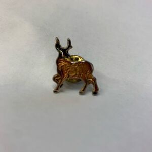 Vintage Deer Enamel Lapel Pin
